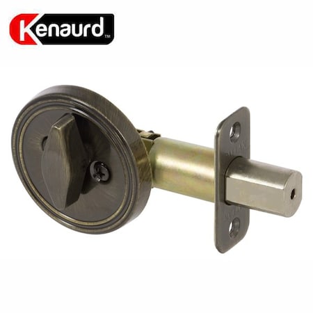 Kenaurd Kenaurd Premium One-sided Keyless Deadbolt- Antique Brass KDB111-AB-NC